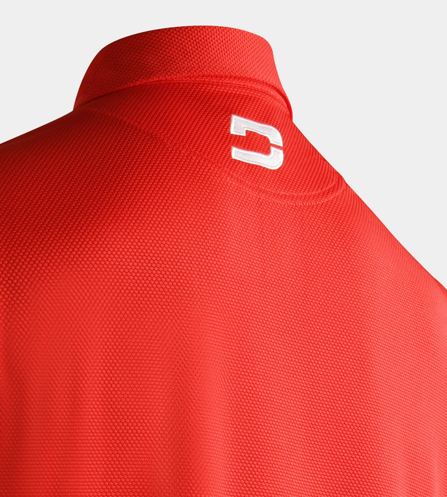 HONEYCOMB POLO - RED - Image 9